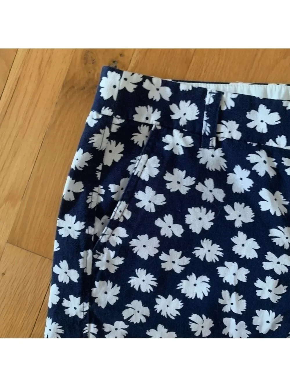 J. Crew Floral Chino Shorts